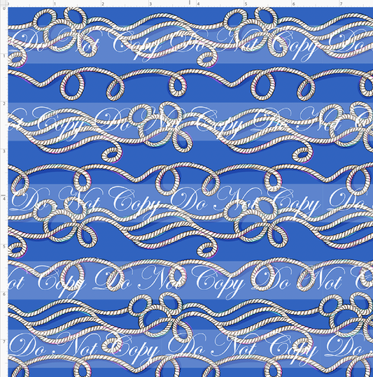 Set Sail - Ropes - Blue - small scale