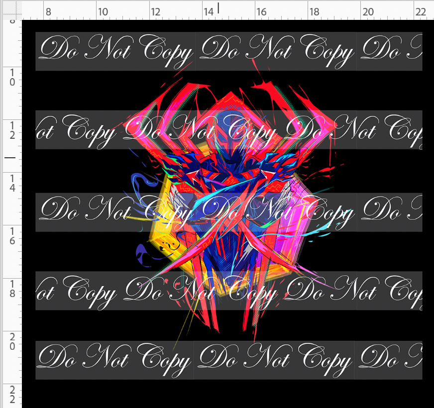 Spidey OSP-Panel-Older Spidey-Black-adult
