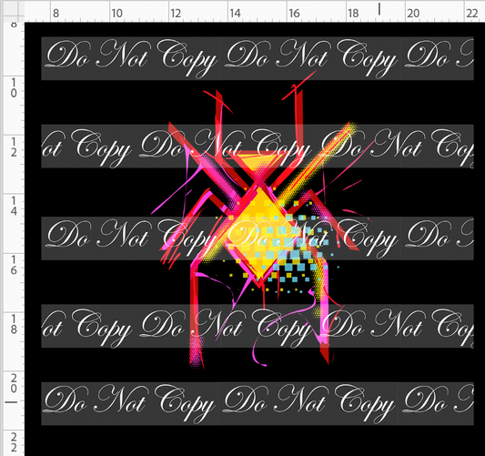 Spidey OSP-Panel-Spidey Woman Symbol-Black-adult