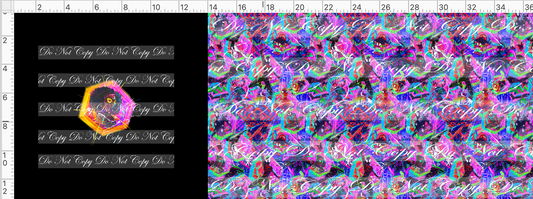 Spidey OSP-Spidey Woman-teal-Bag Maker Roll-max of 6x4 graphic-small scale main
