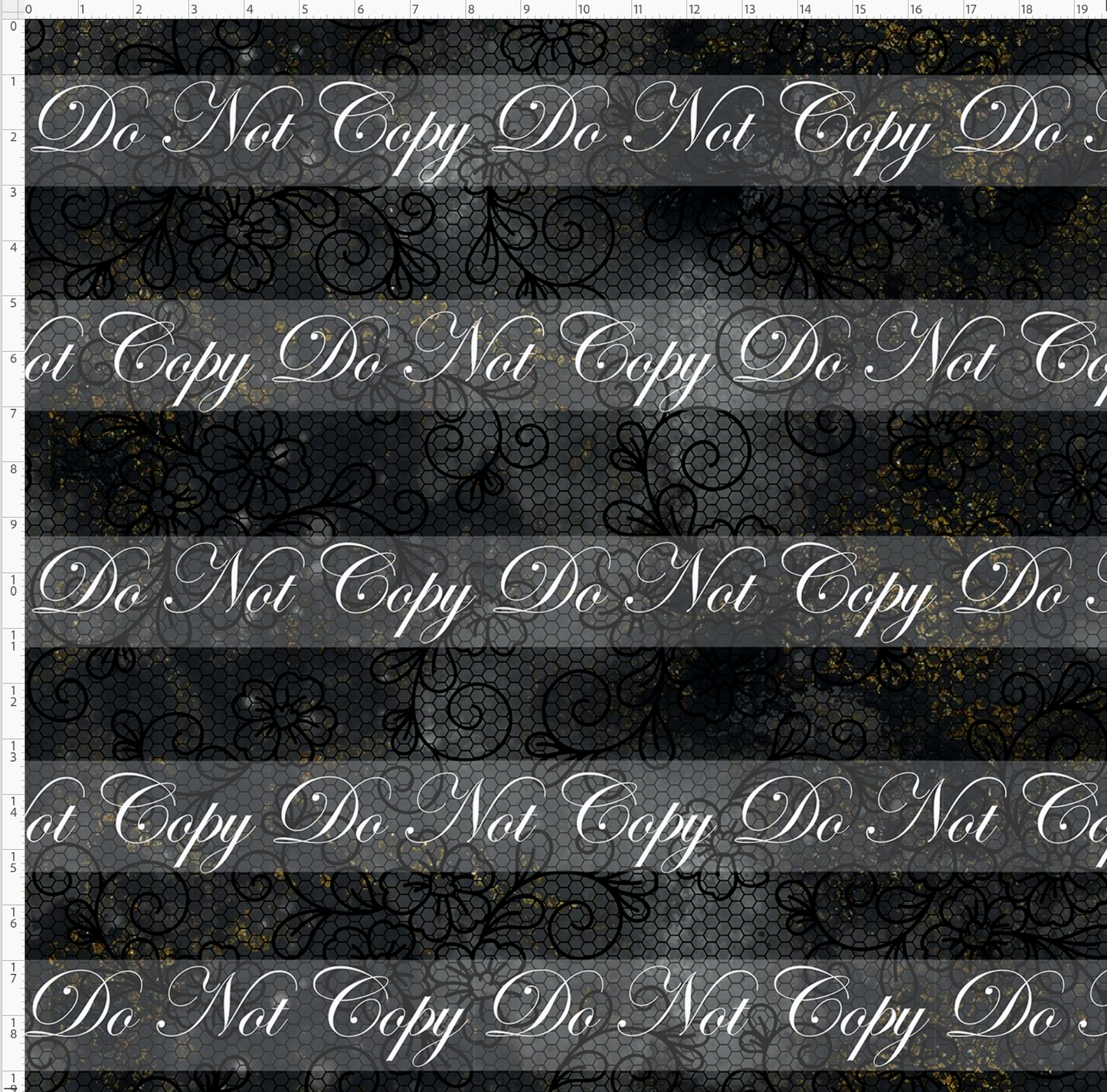 Springtime Mouse - Background - Black