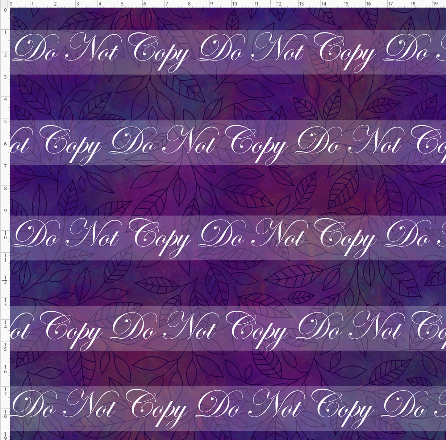 Springtime Mouse - Background - Dark Purple