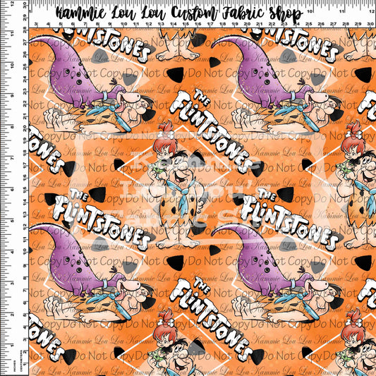 Yabba-dabba-doo! - Orange Dino Toss