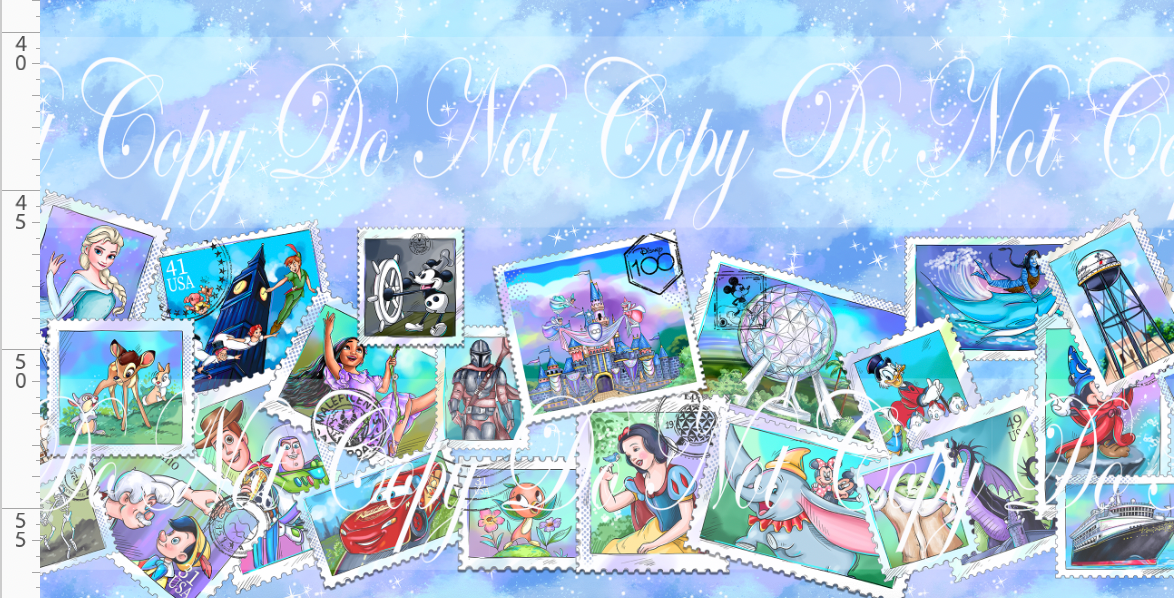 Storybook Stamps-Double Border