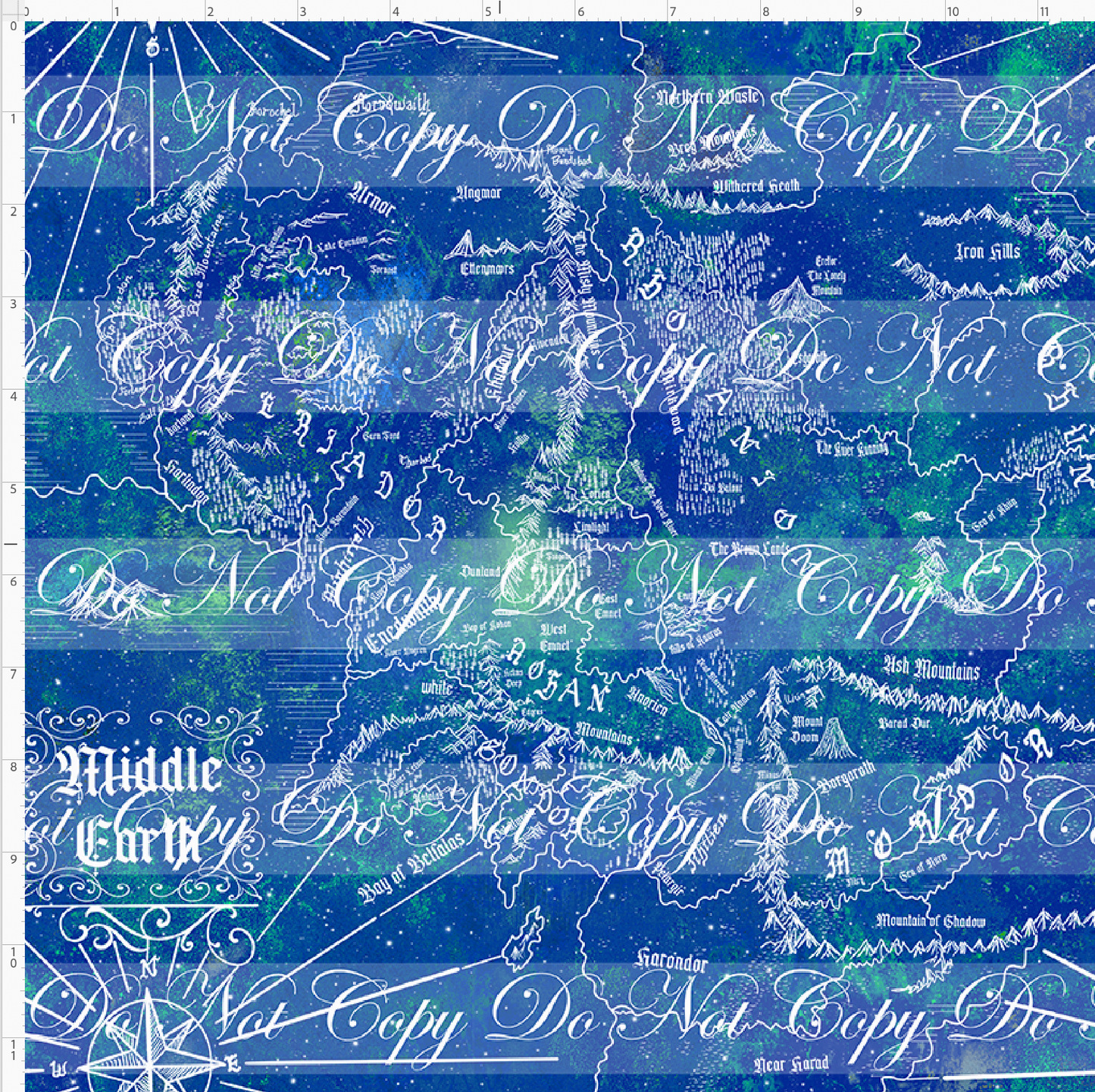 The shire-map-blue-regular scale