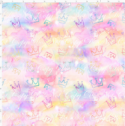 Tiny Crowns - Background - Rainbow Crowns
