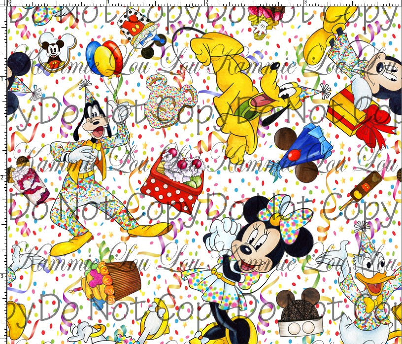 Birthday Bash - Confetti Character Toss - Small Scale