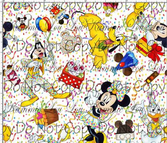 Birthday Bash - Confetti Character Toss - Small Scale