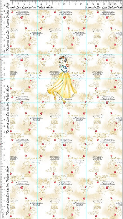 Vintage Princess Series - Poison Apple - Panel - CHILD