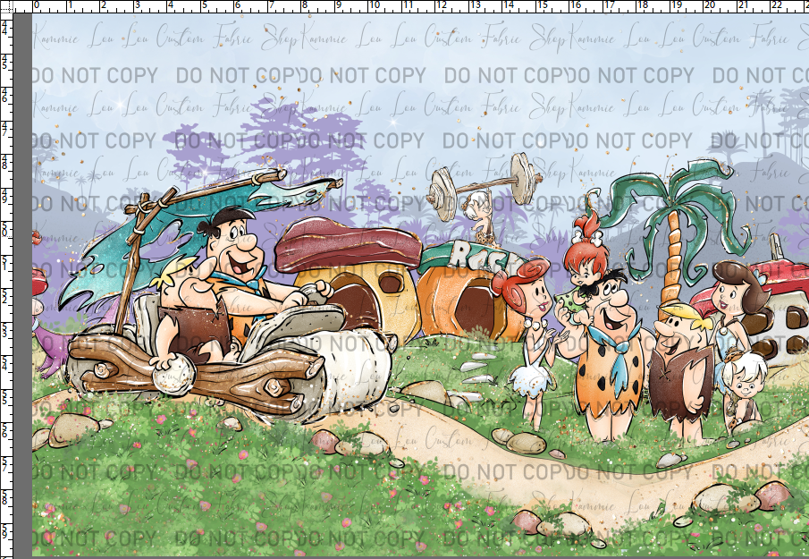 Yabba-dabba-doo! - Double Border