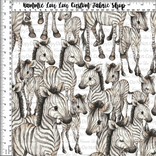 R107 Dare to Be Different - stacked zebras