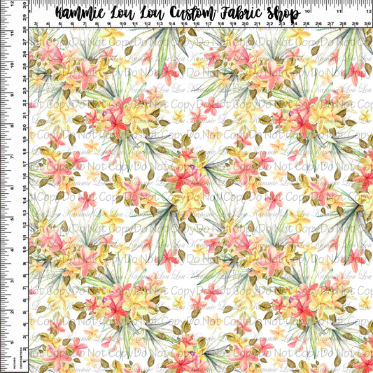 R107 Dare to Be Different - White Floral