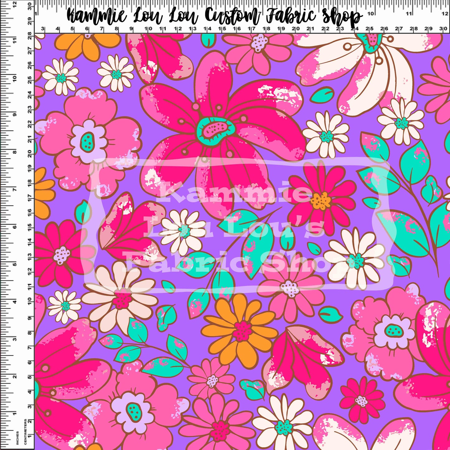 Summer Blooms - Lavender Floral