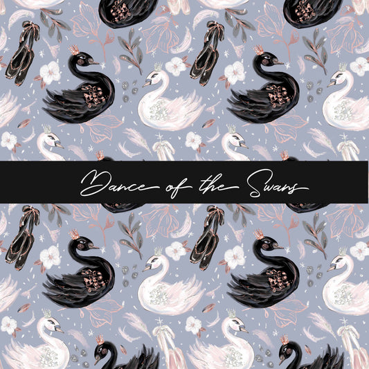 Round 108 Tiny Dancer - Swan Toss Blue