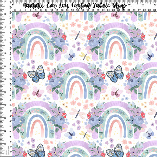 February 2023 Release OverTheRainbow - Rainbows on White