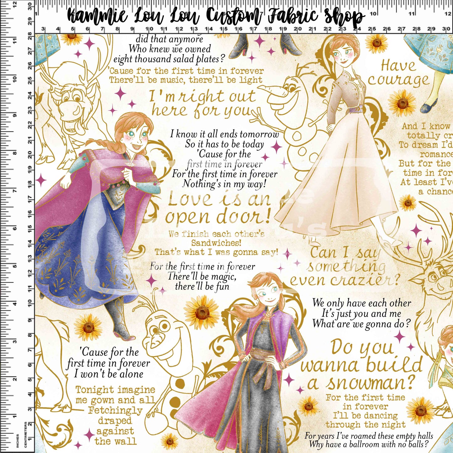 Vintage Princess Series - Frozen Sisters - Anna - Main