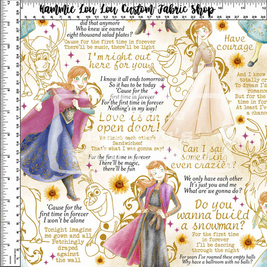 Vintage Princess Series - Frozen Sisters - Anna - Main