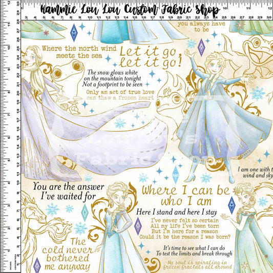 Vintage Princess Series - Frozen Sisters - Elsa - Main