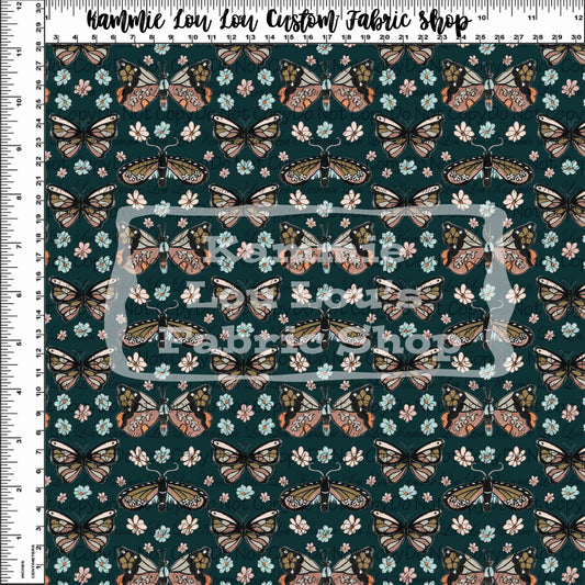 Fall Vintage Florals - Butterfly Coordinate