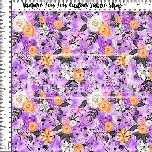 R107 Jack is Back - Purple Floral - Small Scale