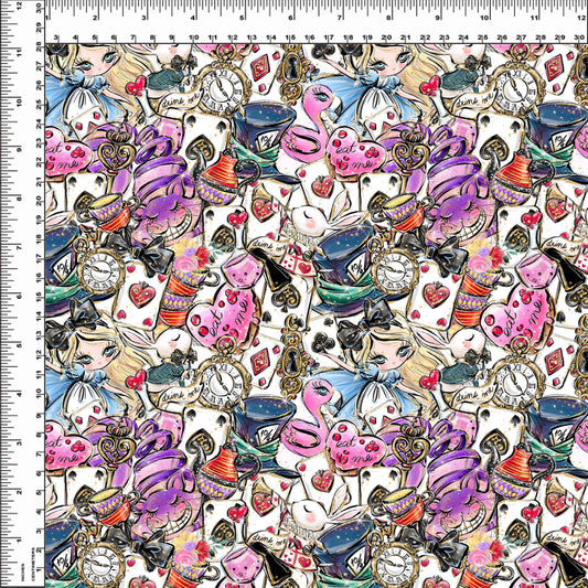 R107 Wonderland Tea Party - Stack Crazy - Regular Scale