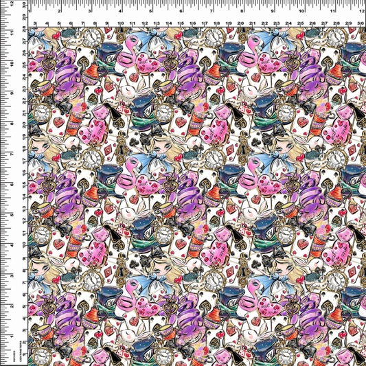 R107 Wonderland Tea Party - Stack Crazy - Small Scale