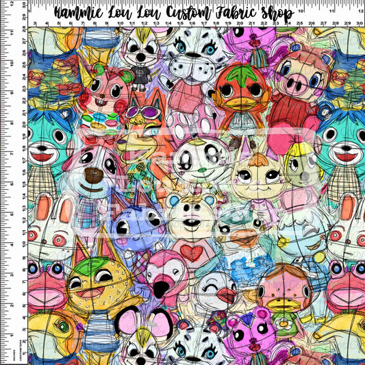 R109 : Watercolor Wonder - Animals