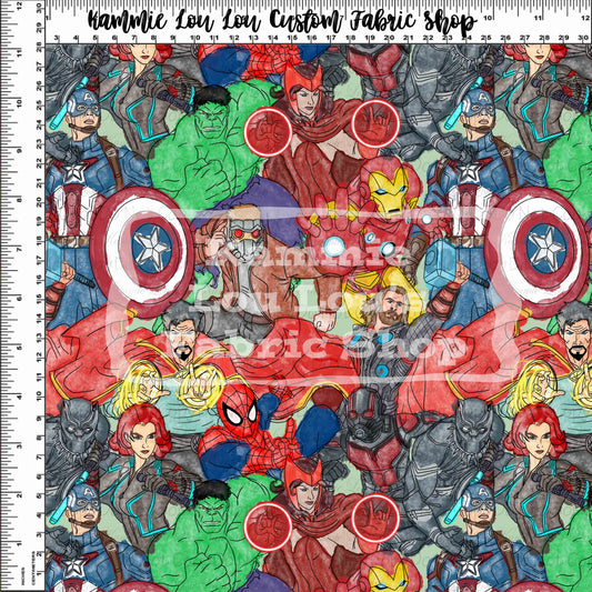 R109 Watercolor Wonder - Heros