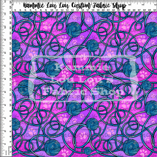 Pawsitively Purrrfect - Yarn - Pink