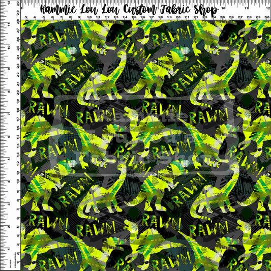 R111 : RAWR! - Camo Dino