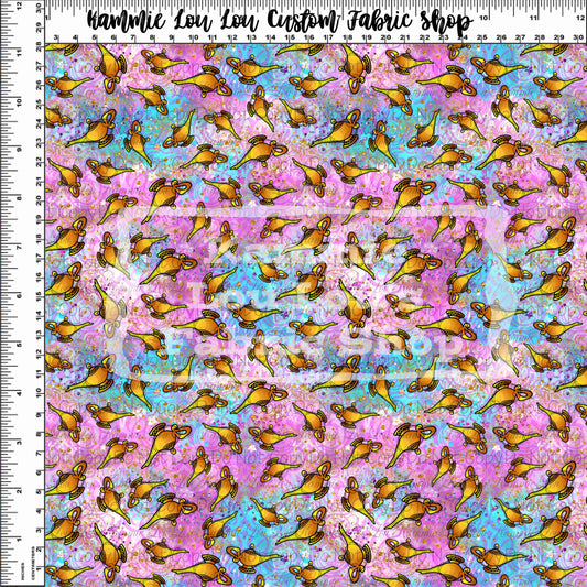 Carpet Ride - Coordinate Lamps - White - Small Scale