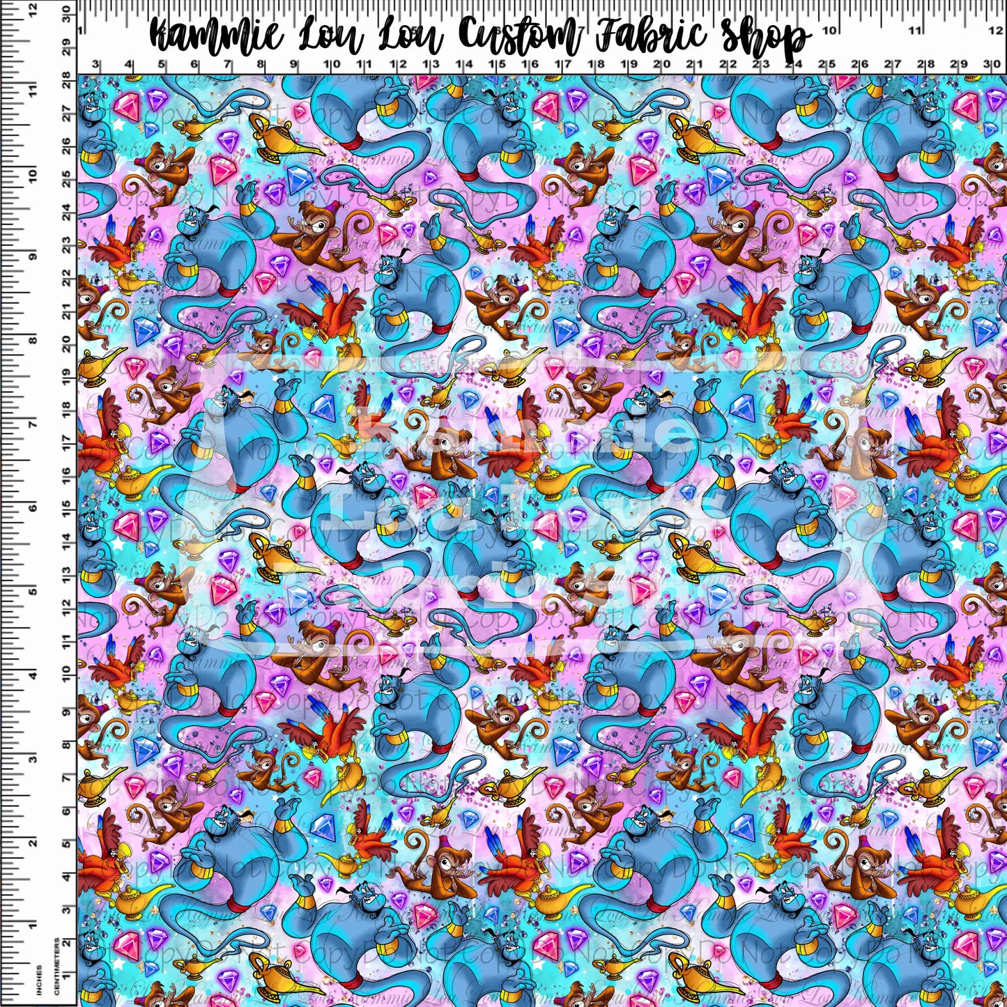 Carpet Ride - Genie - Small Scale - White