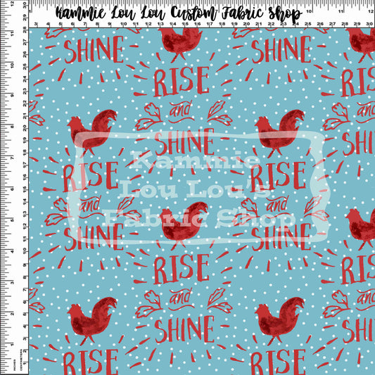 R112 Country Roads - Rise and Shine - Blue