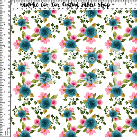 R112 Country Roads - White Floral