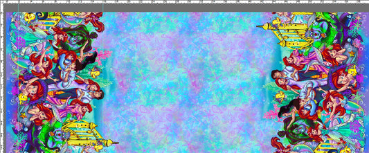 R113 : Treasure Trove - Double Border - Watercolor