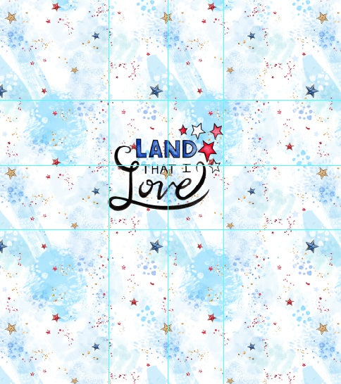R116 Bless the USA - Land that I love - Panel - CHILD