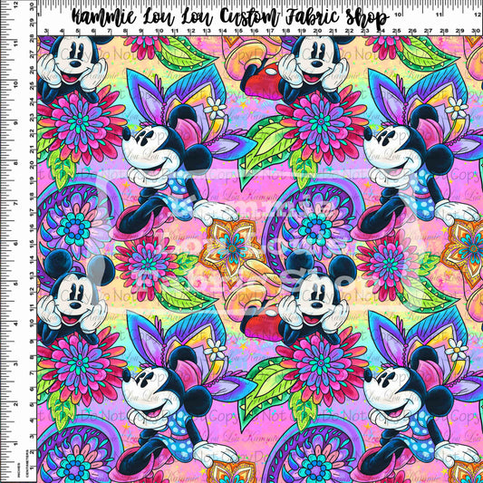 Paisley Mouse - Simple Toss - Regular Scale - Rainbow
