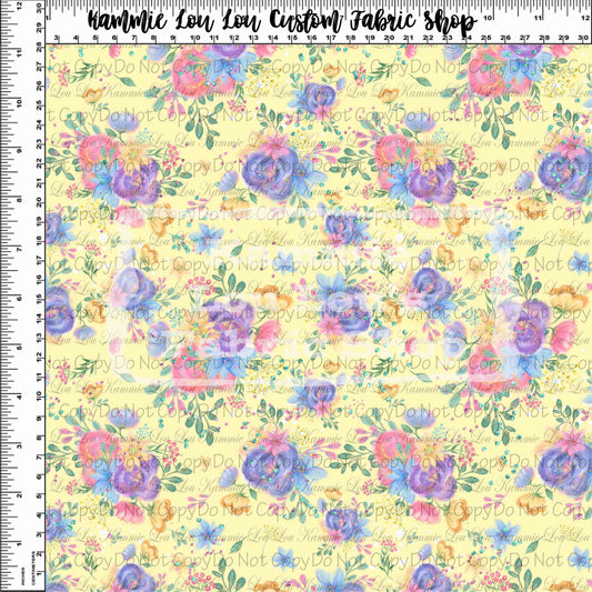 R116 : Queen Bee - Yellow Flowers