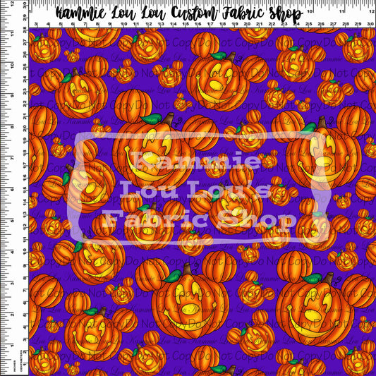 Not So Haunted Halloween - Pumpkin Toss - Regular Scale - Purple