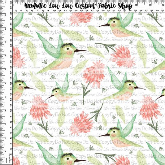 R118 Magical Fairy Garden - Hummingbirds