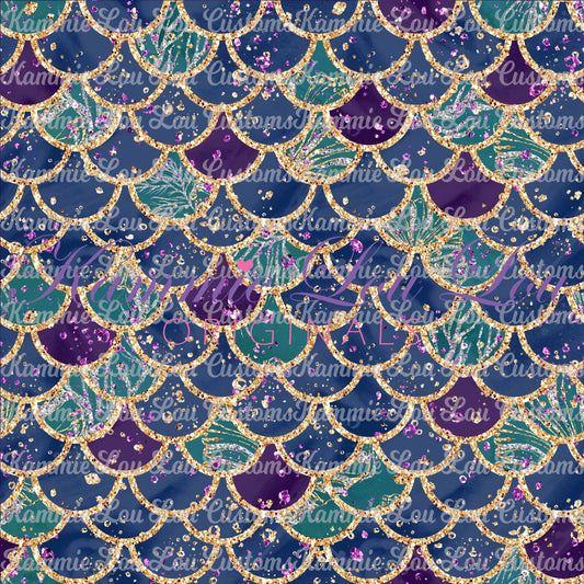 R118 Queen of the Sea 2.0 - Scales Jewel Navy