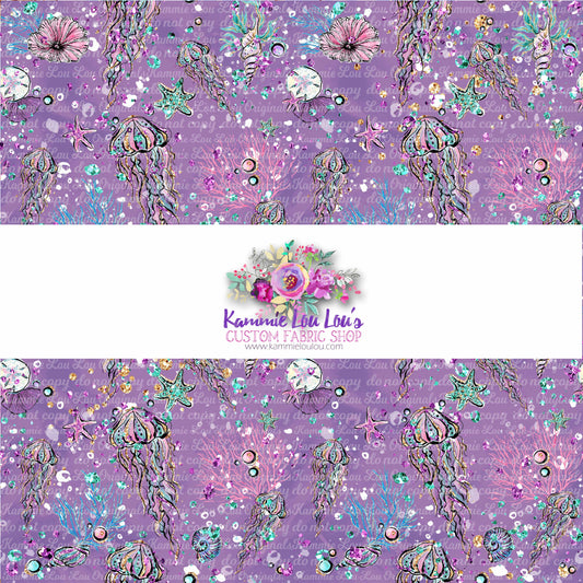 R118 Queen of the Sea Purple Sea Life