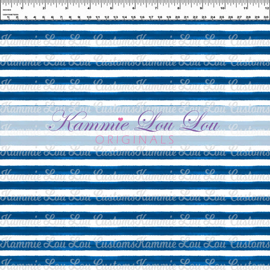 R118 Sail the Magic Seas - Blue Stripes