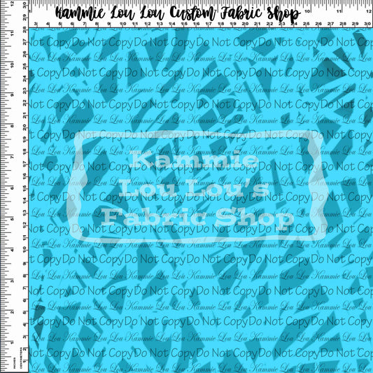 The Chef's Place - Scribbles - Teal