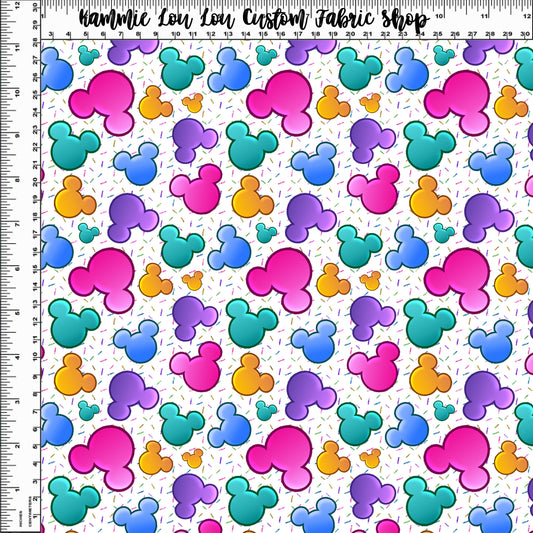 The Chef's Place - Sprinkle Silhouettes - White