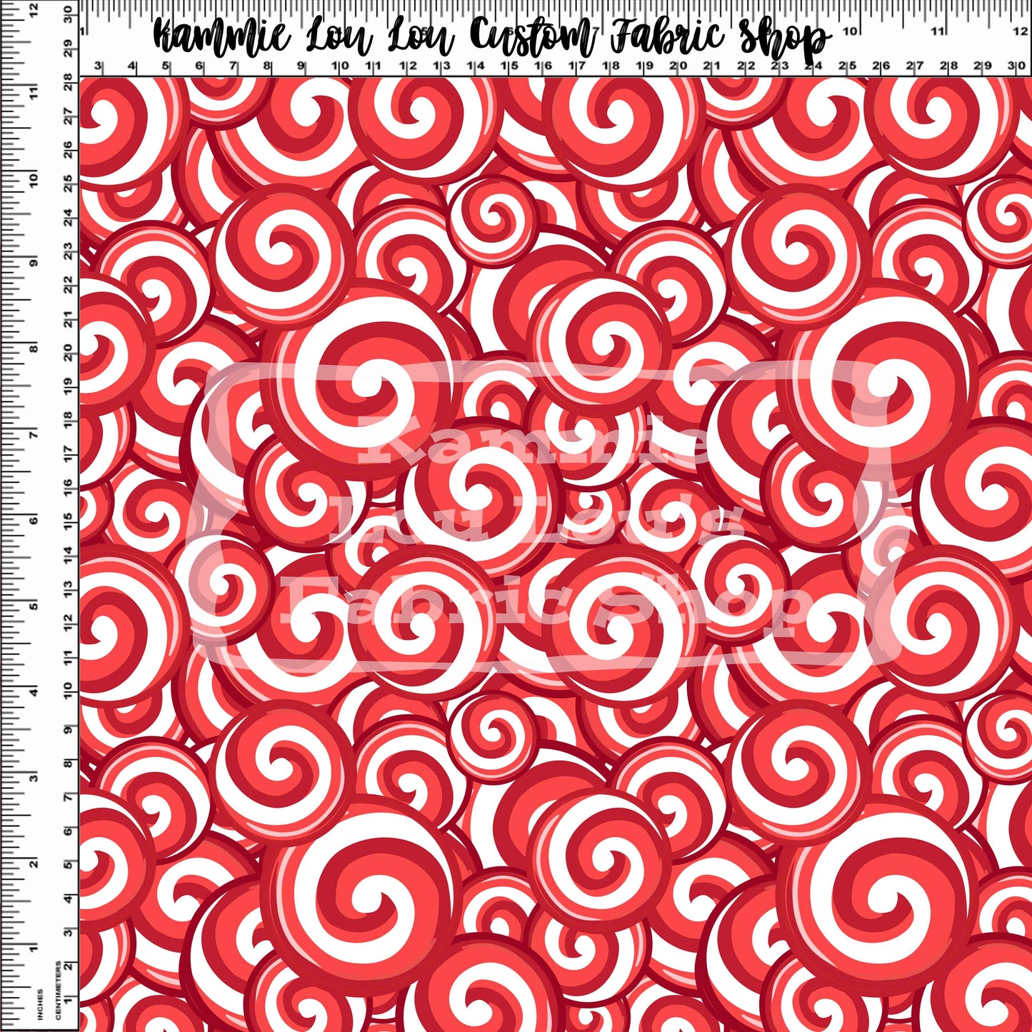 R121 Merry & Bright Ponies - Peppermint Swirl