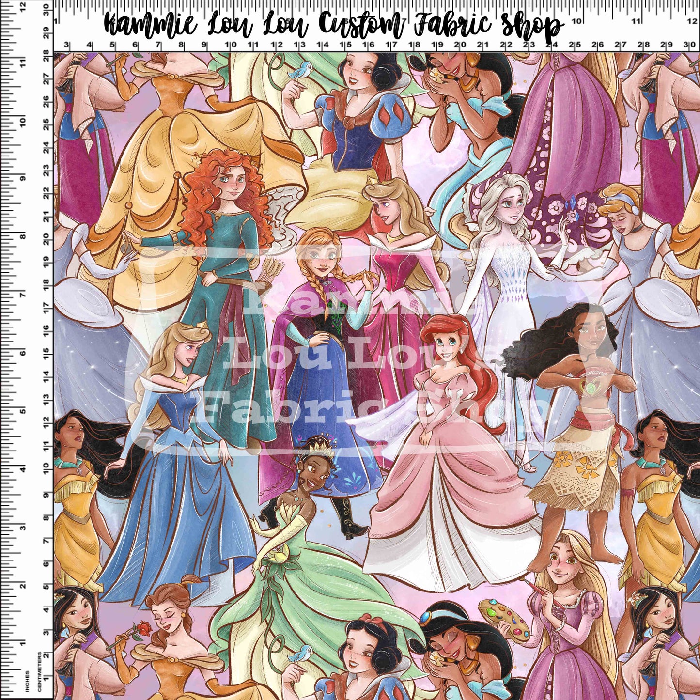 Vintage Pastel Princess - Main Stack - Regular Scale
