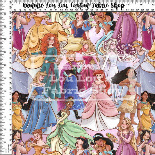 Vintage Pastel Princess - Main Stack - Regular Scale