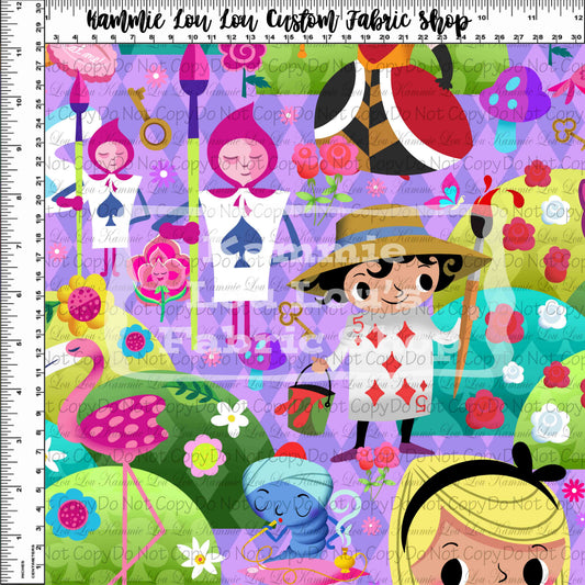 Wonderland - Main Toss - Large Scale - Purple