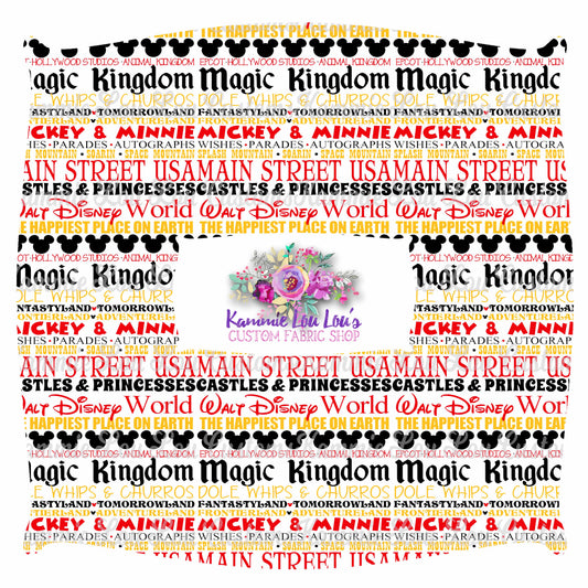 R124 Magical Escape - Classic Mouse - Magic Kingdom Text